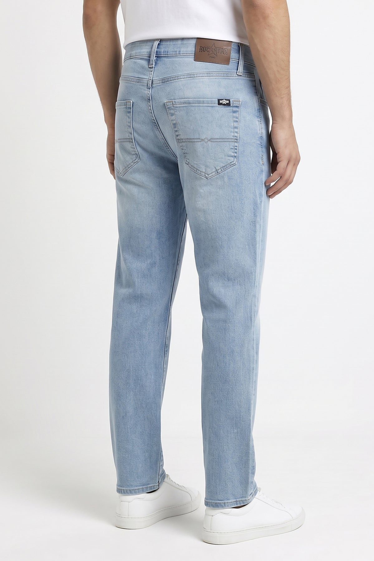 Slim Straight Fit Jeans Light Blue