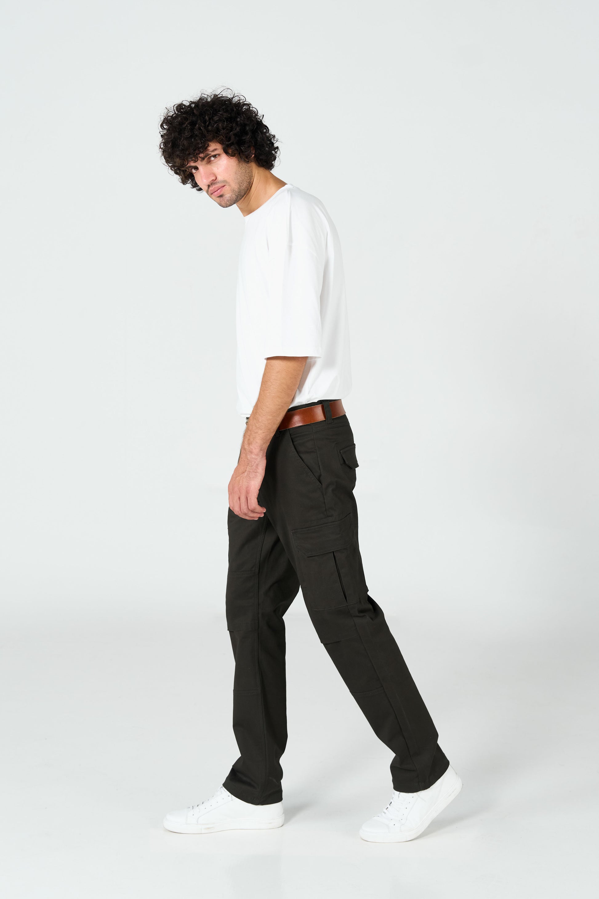 Straight Olive Cargos shop at Rockstar Jeans