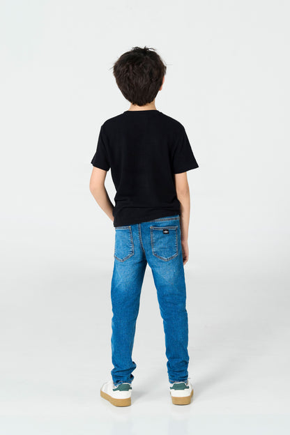 Denim jogger shop at Rockstar Jeans