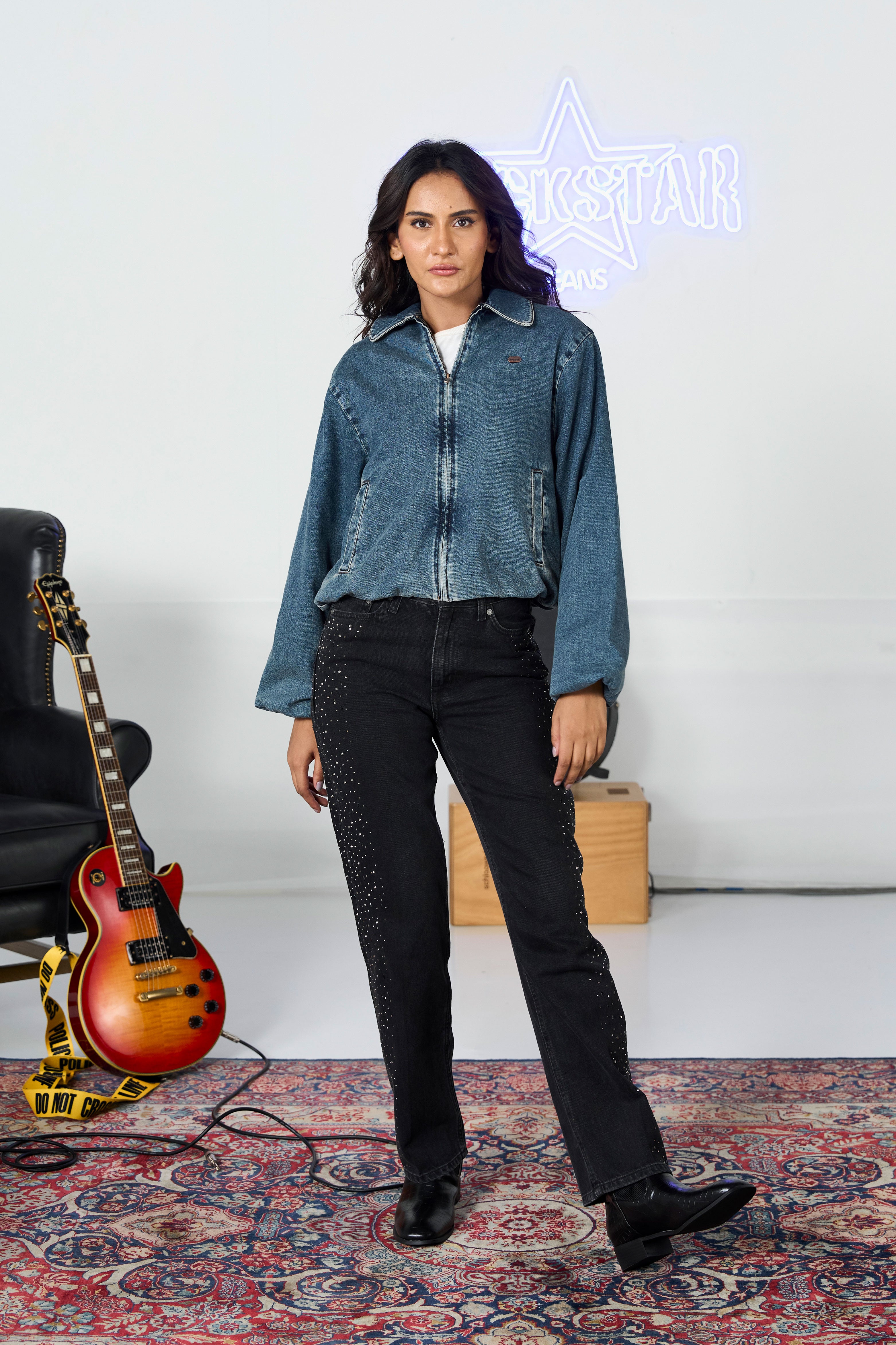 Rusty Balloon Bomber Jacket