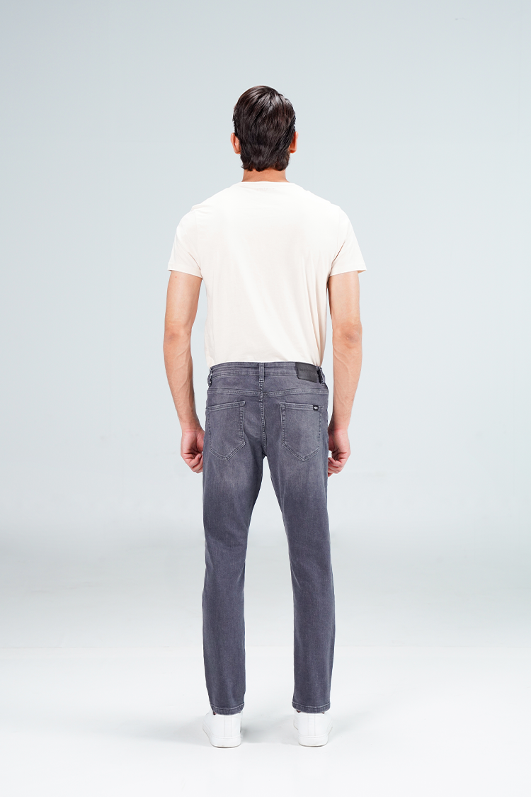 Grey Slim Fit Jeans shop at Rockstar Jeans
