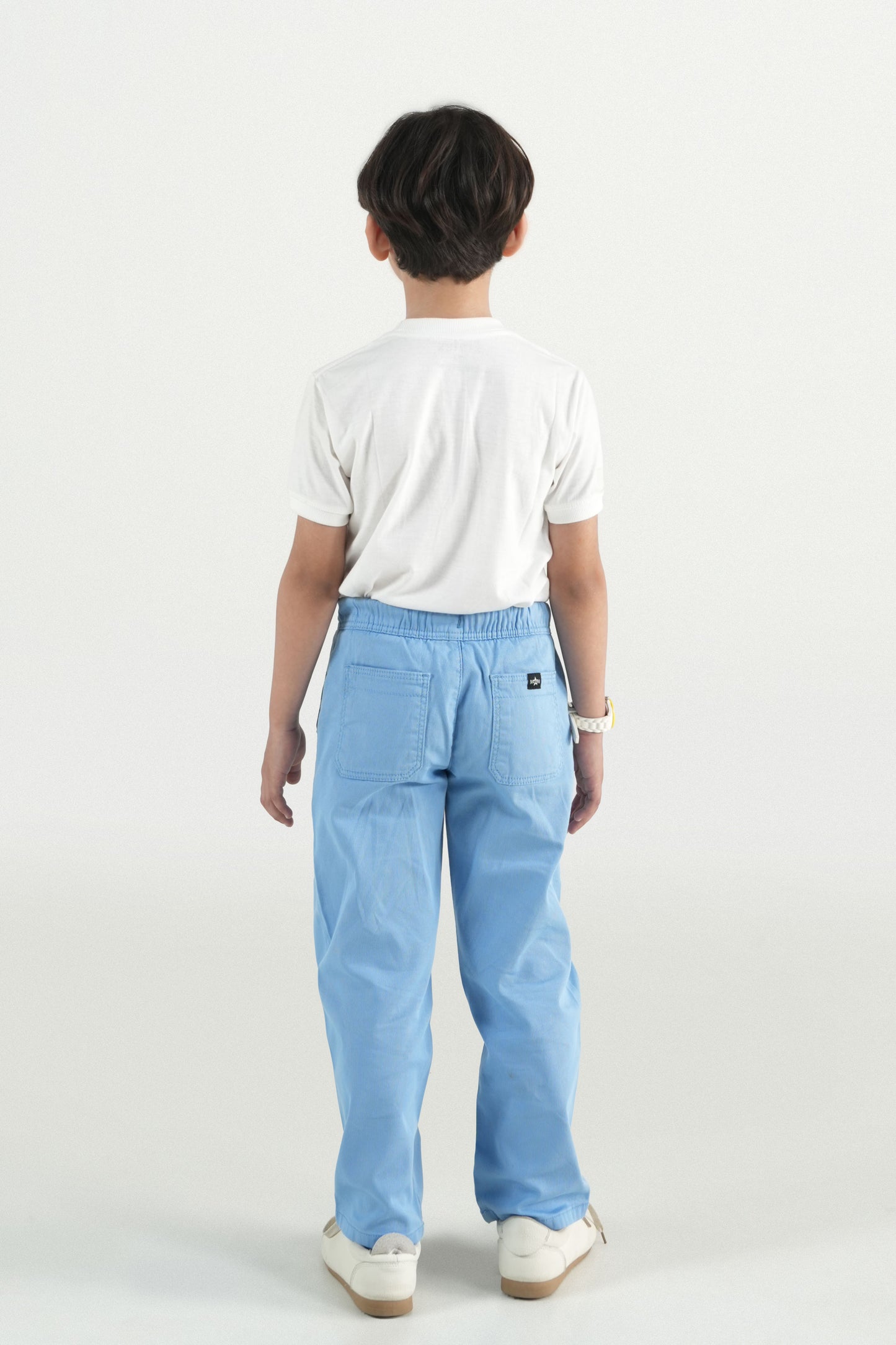 Light blue Drawstring Trousers
