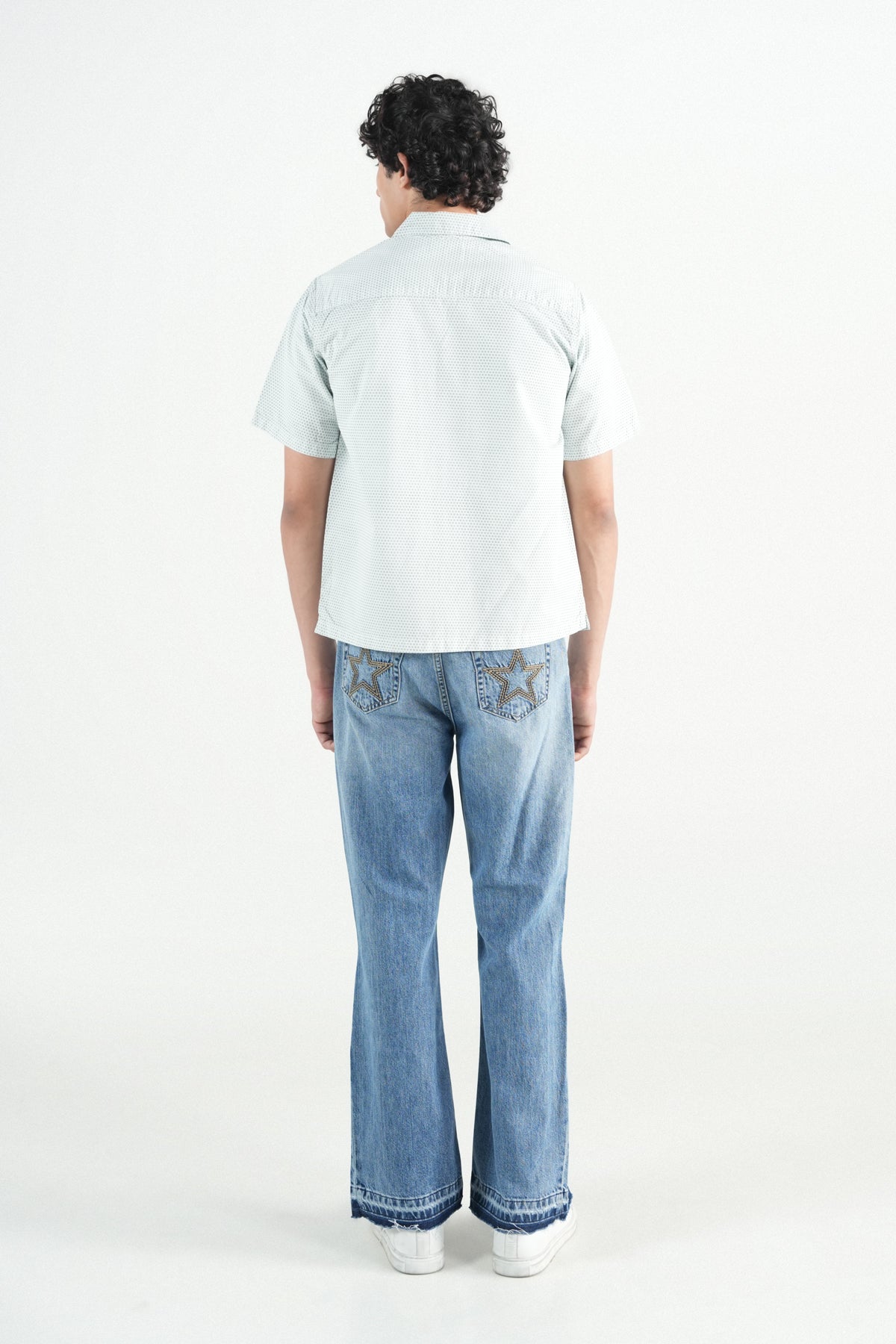 Hawaiian Summer Light Blue Shirt