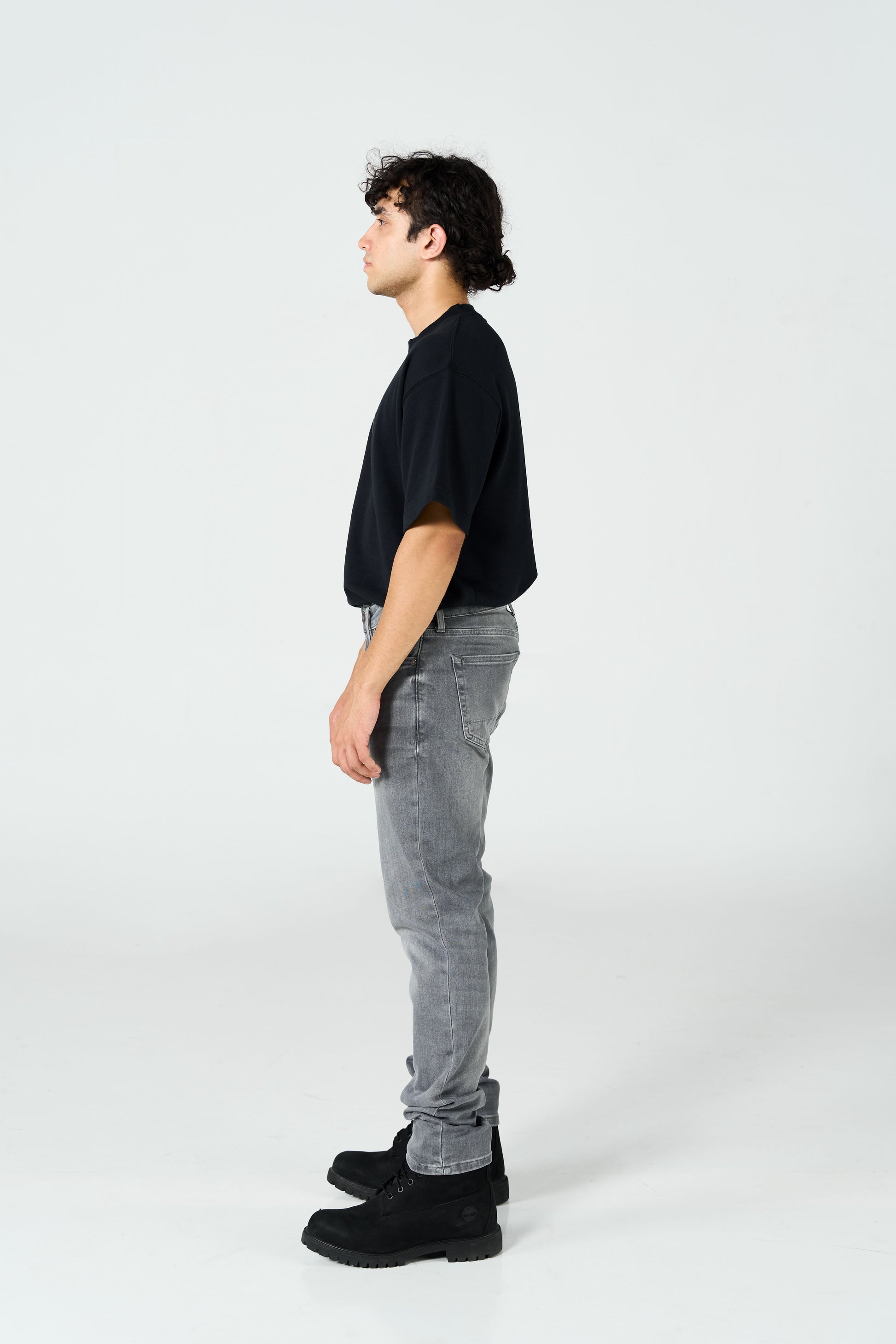 Grey Slim Jeans shop at Rockstar Jeans