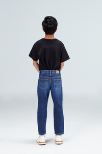 Straight Camokracky Jeans Medium blue