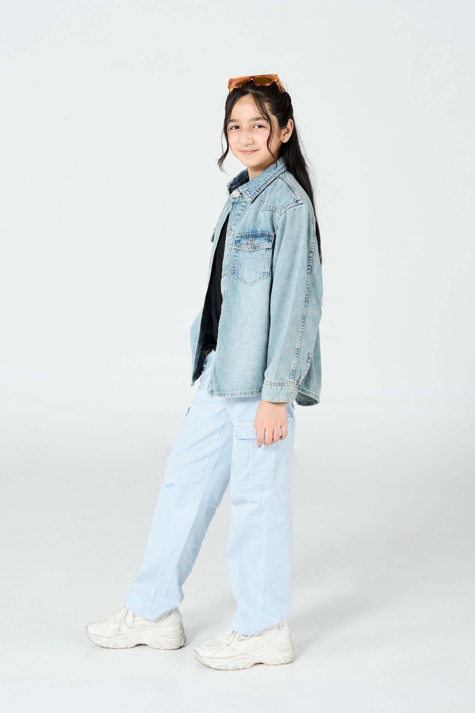 Cool Classic Denim Shirt shop at rockstar jeans