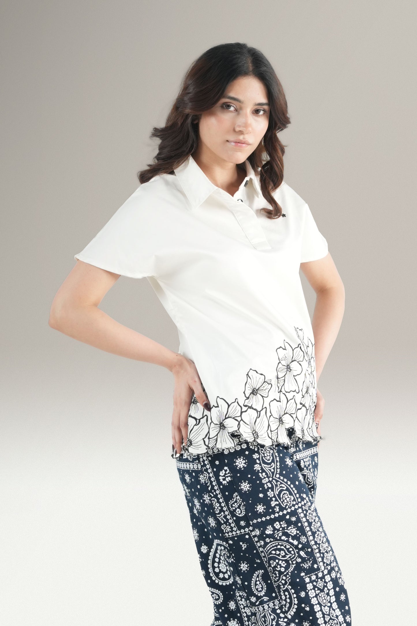 Ethnic Meadows Shirt