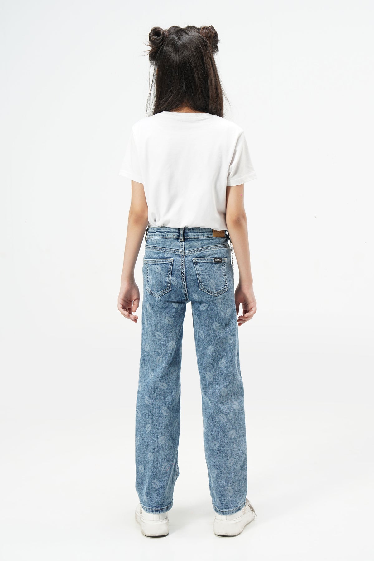 Kiss Lips Straight Jeans