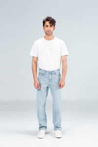 Loose Straight Fit Light Blue