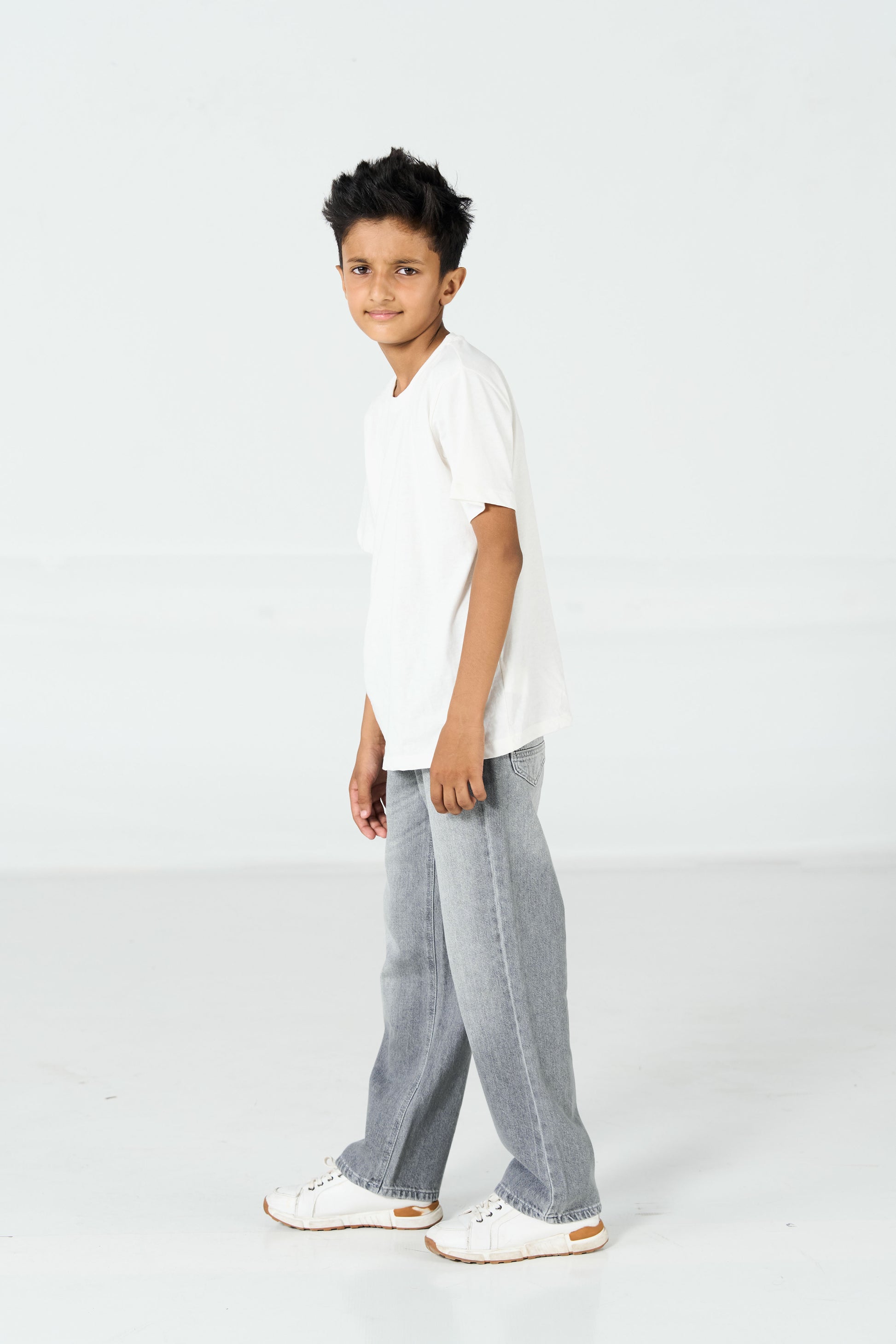 Grey Washed Straight shop at Rockstar Jeans