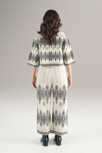 Nomad Block Print Trouser