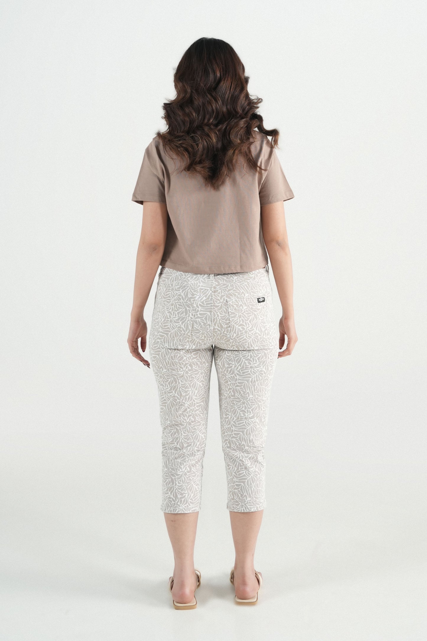Flora Stretch Capri