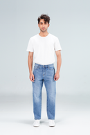 Loose Straight Fit Medium Blue