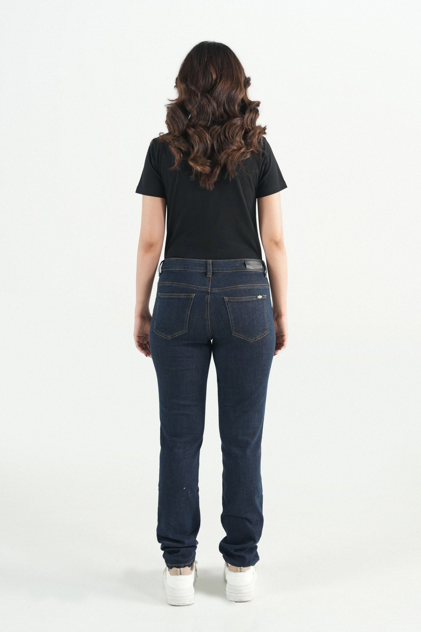 Dark Wash Straight Jeans