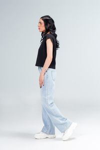 Baggy Wide Leg Light Blue