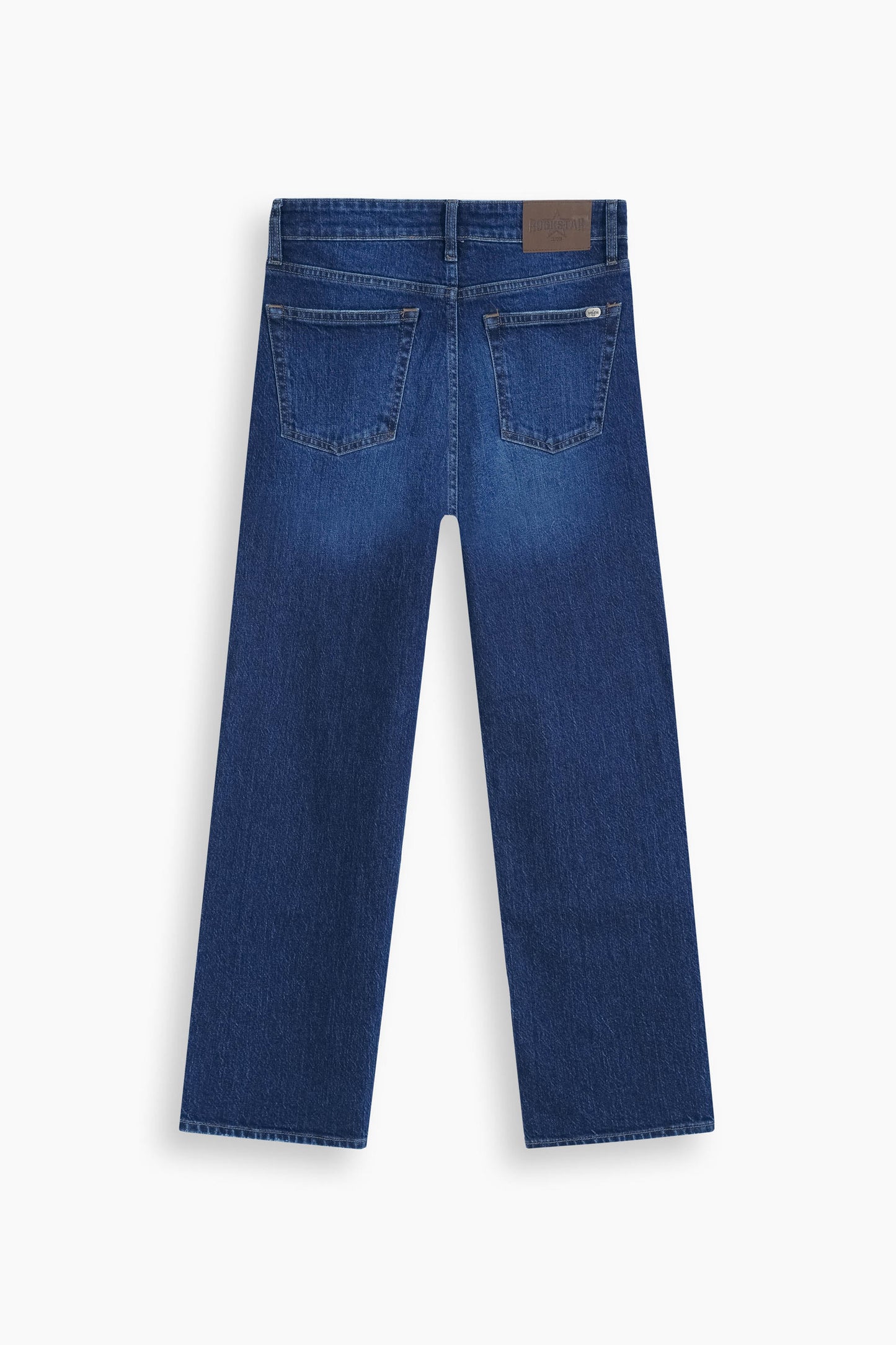 Loose Straight Fit Jeans Dark Blue