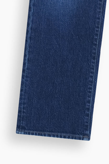 Loose Straight Fit Jeans Dark Blue
