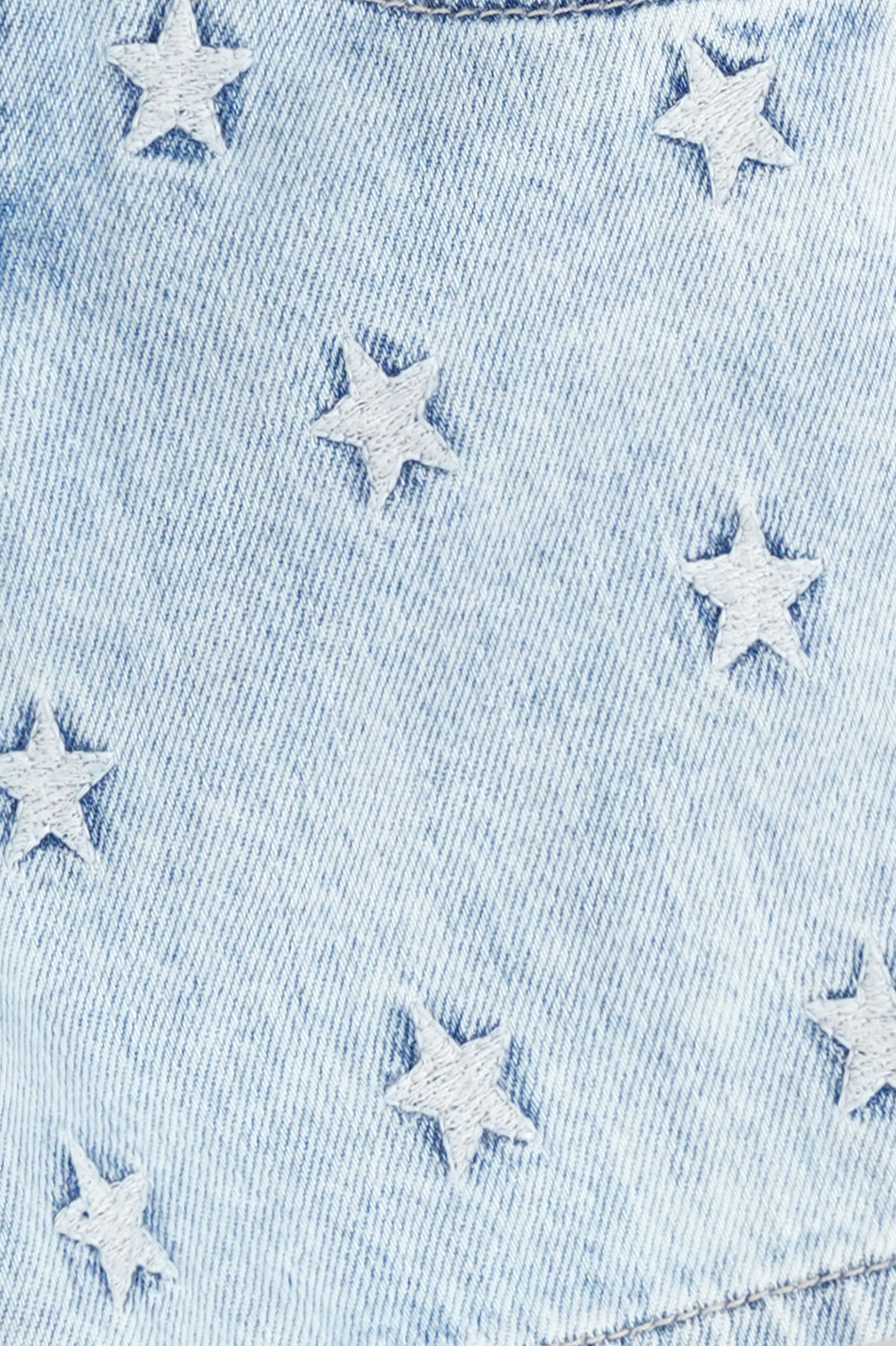 Star Embroidery Shorts