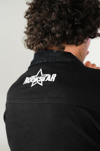 Jet Black Bomber Jacket