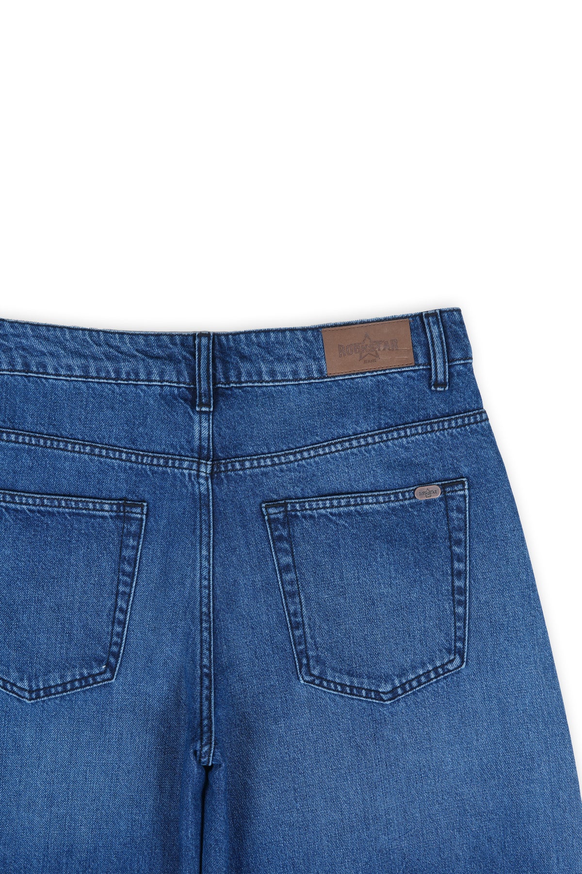 Marine Offset Waist Jeans
