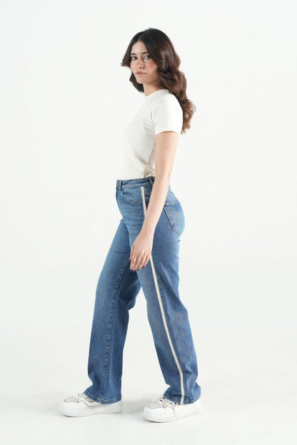 Essential Mid-Blue Denim Jeans