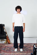 Dark Wash Baggy Cargos