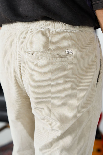 Beige Corduroy  Pant shop at Rockstar Jeans