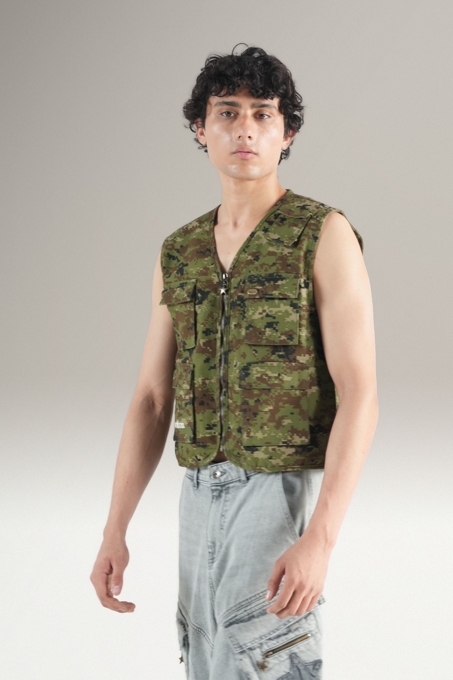 Military Green Vest