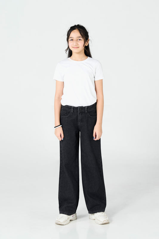 Shadow Vibe Wide Leg Jeans shop at Rockstar Jeans
