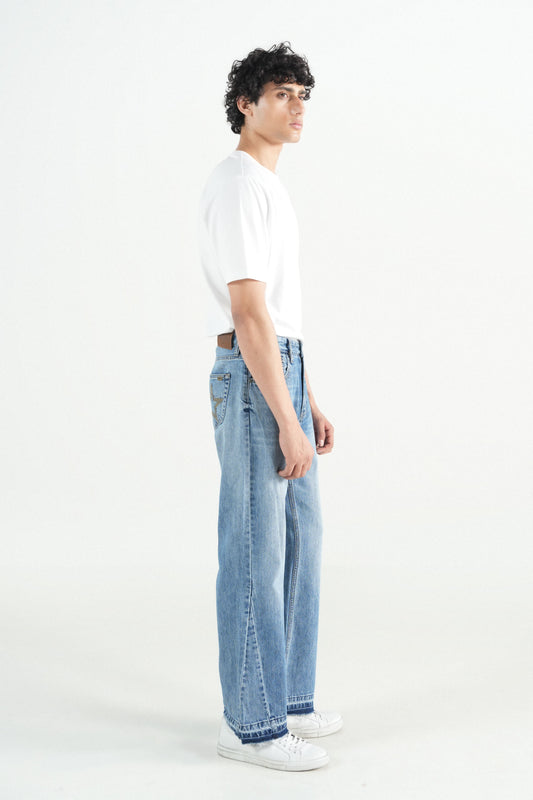 Flare Fit Jeans Light Blue