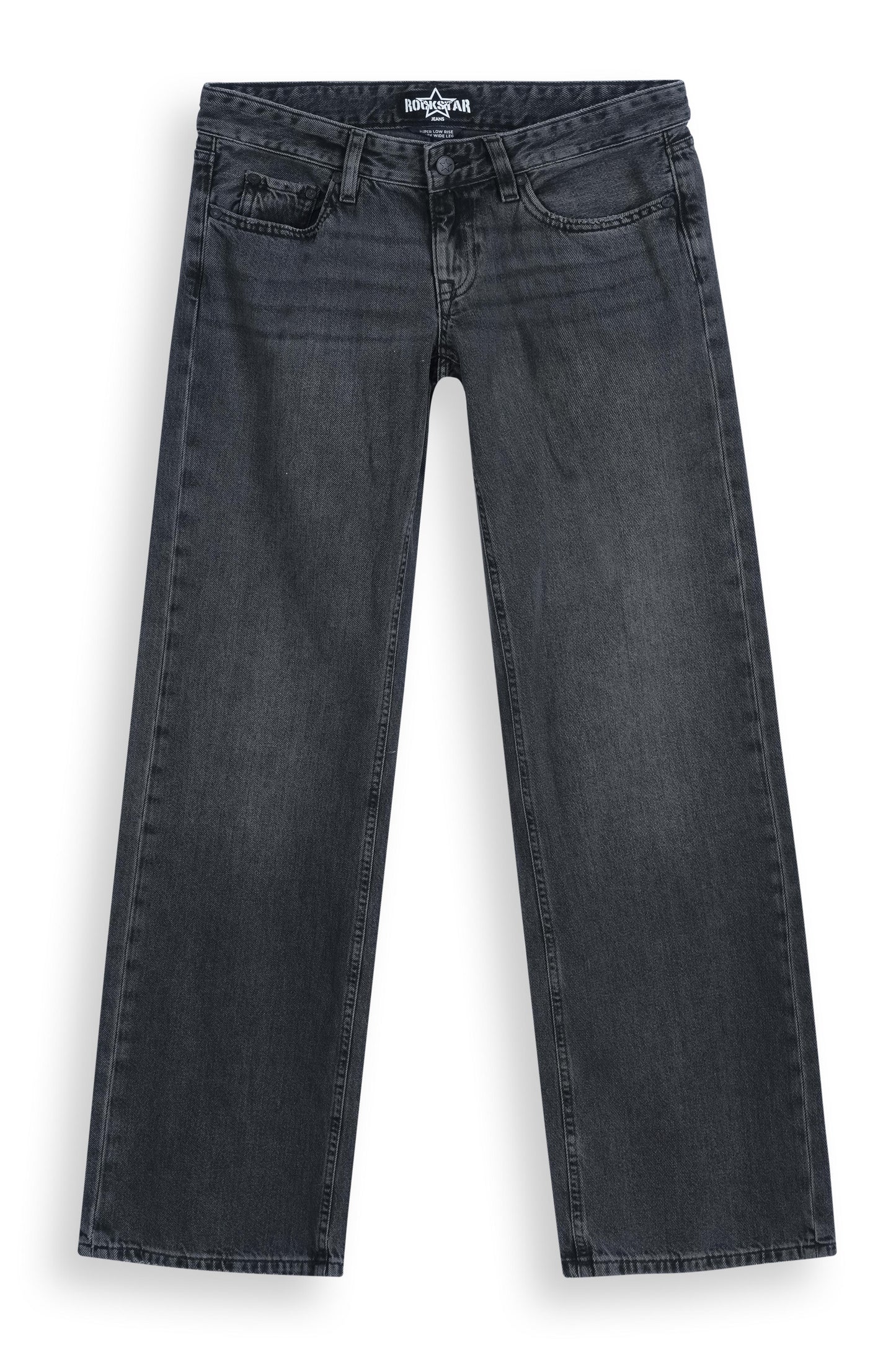 Super Low Rise Baggy Wide Leg Jeans