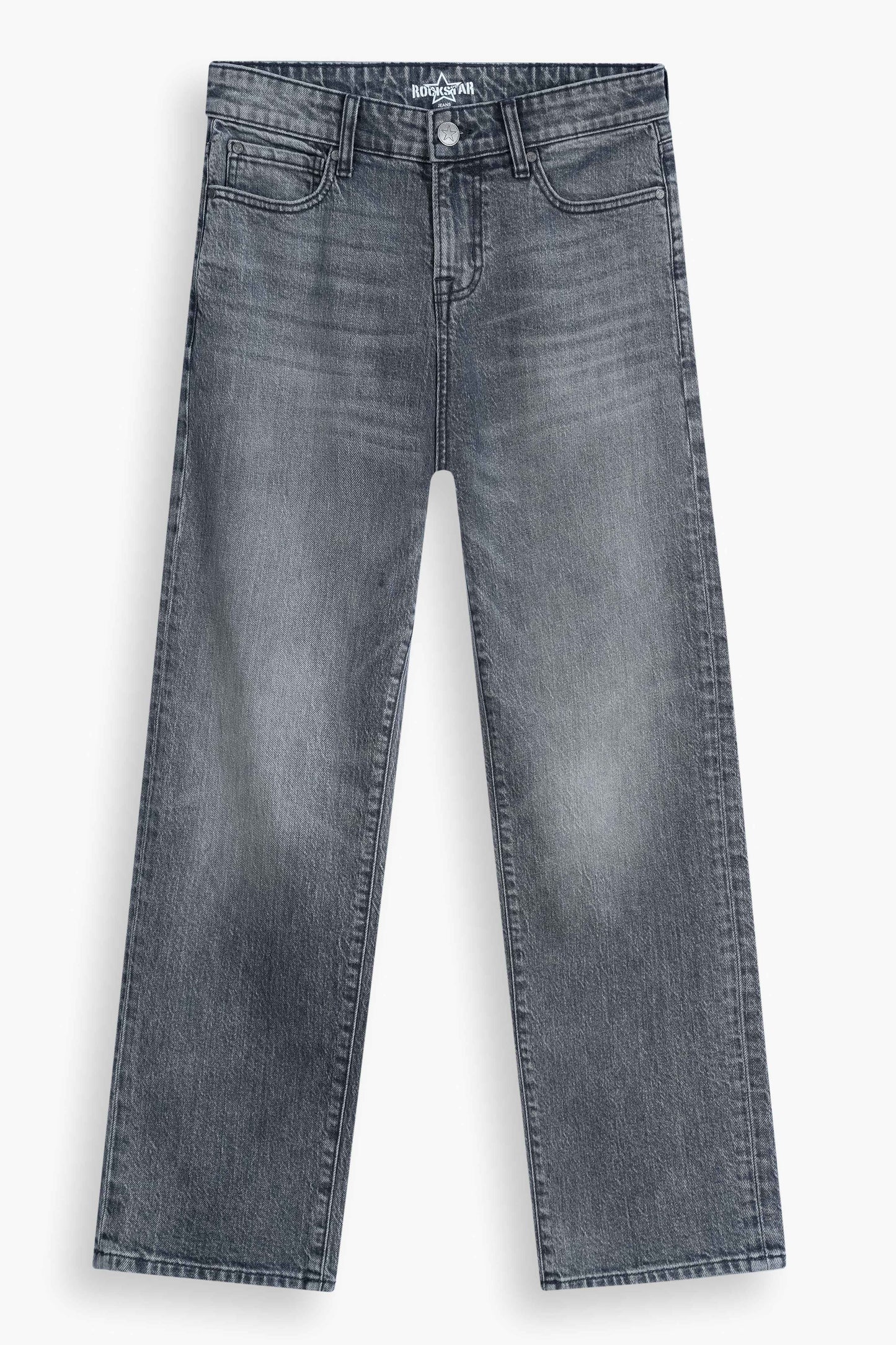 Loose Straight Fit Jeans Charcoal