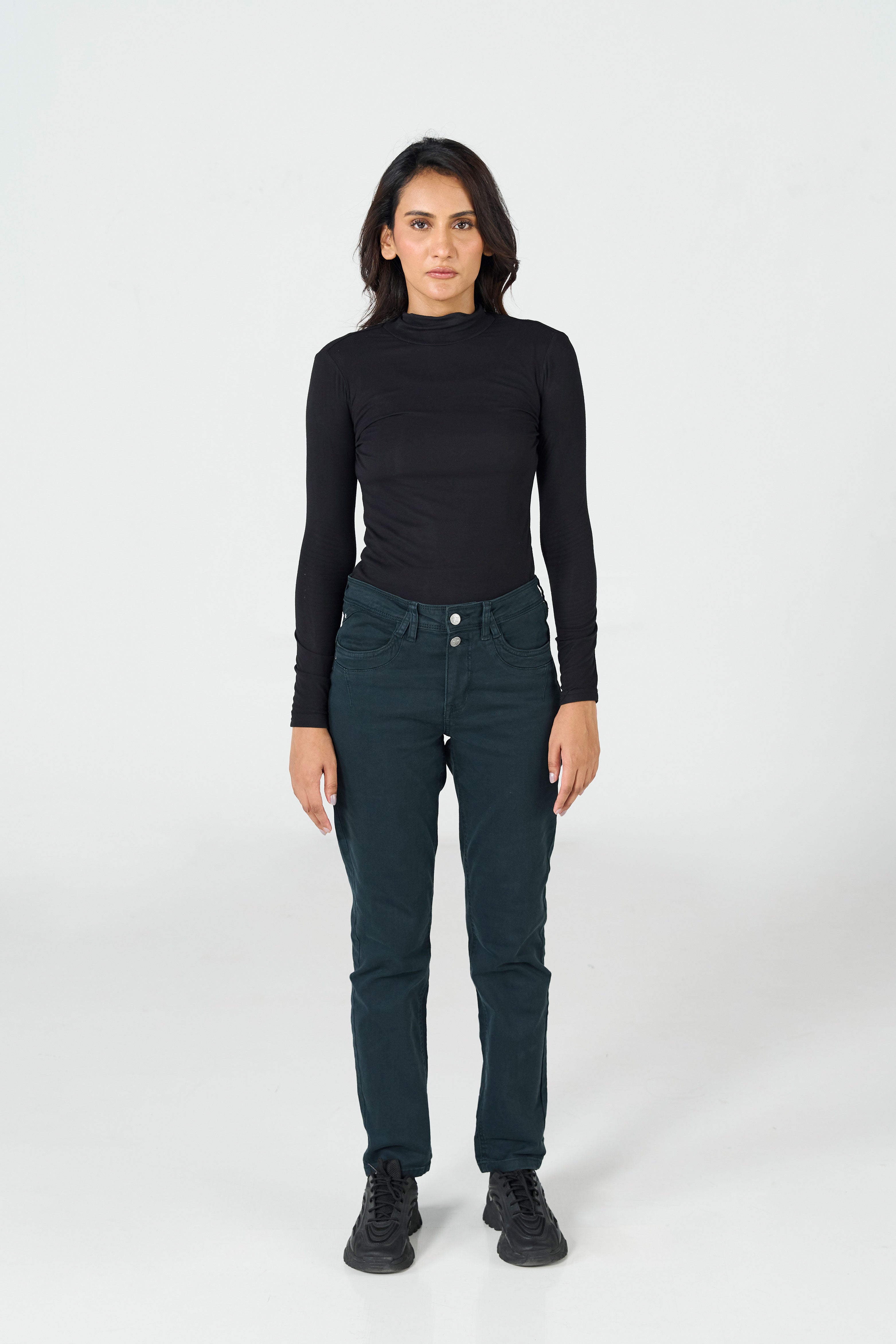 Green Relaxed Pant