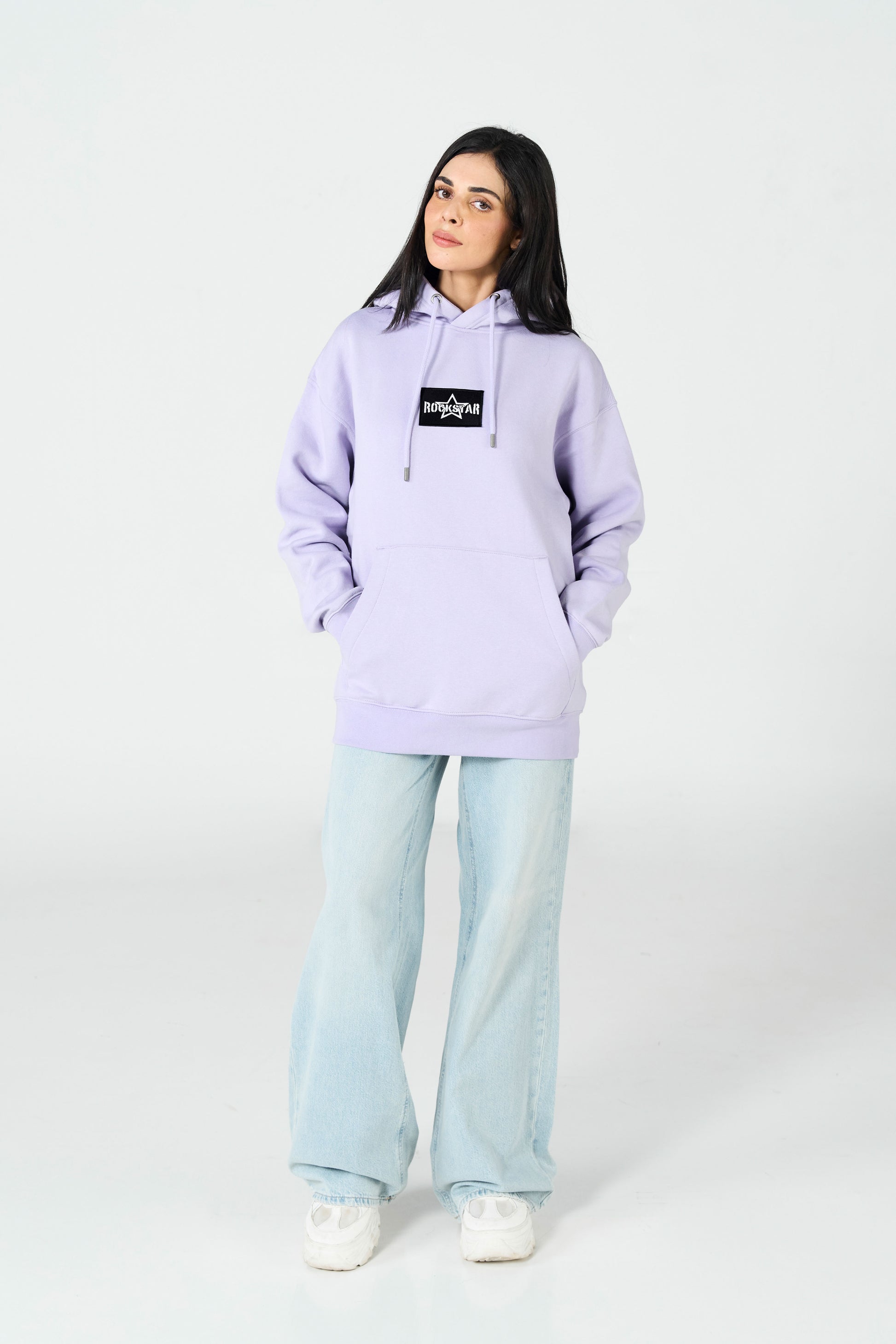 Oversized Purple Hoodie shop at Rockstar Jeans