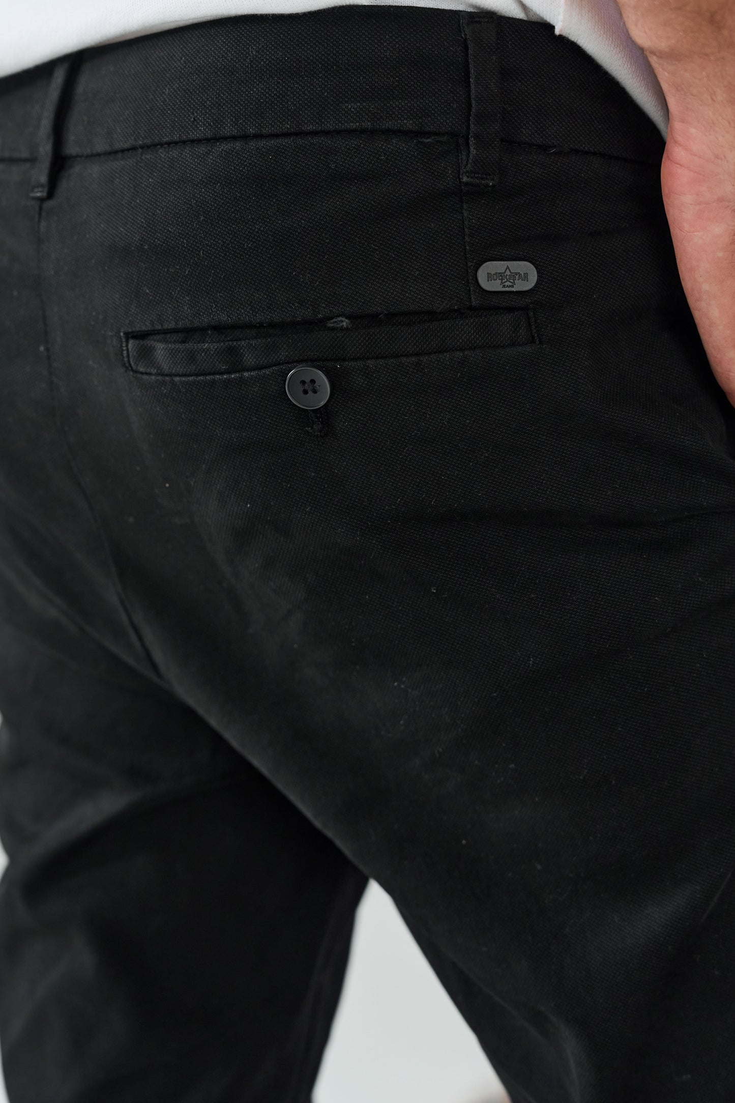 Black Chino Pant shop at Rockstar Jeans