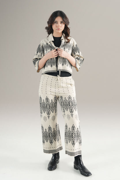 Nomad Block Print Trouser