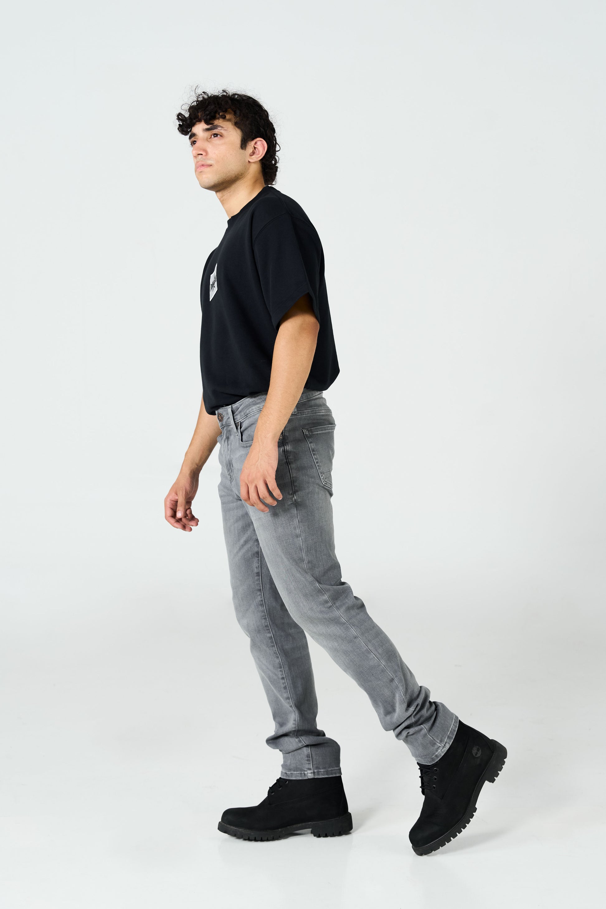 Grey Slim Jeans shop at rockstar jeans