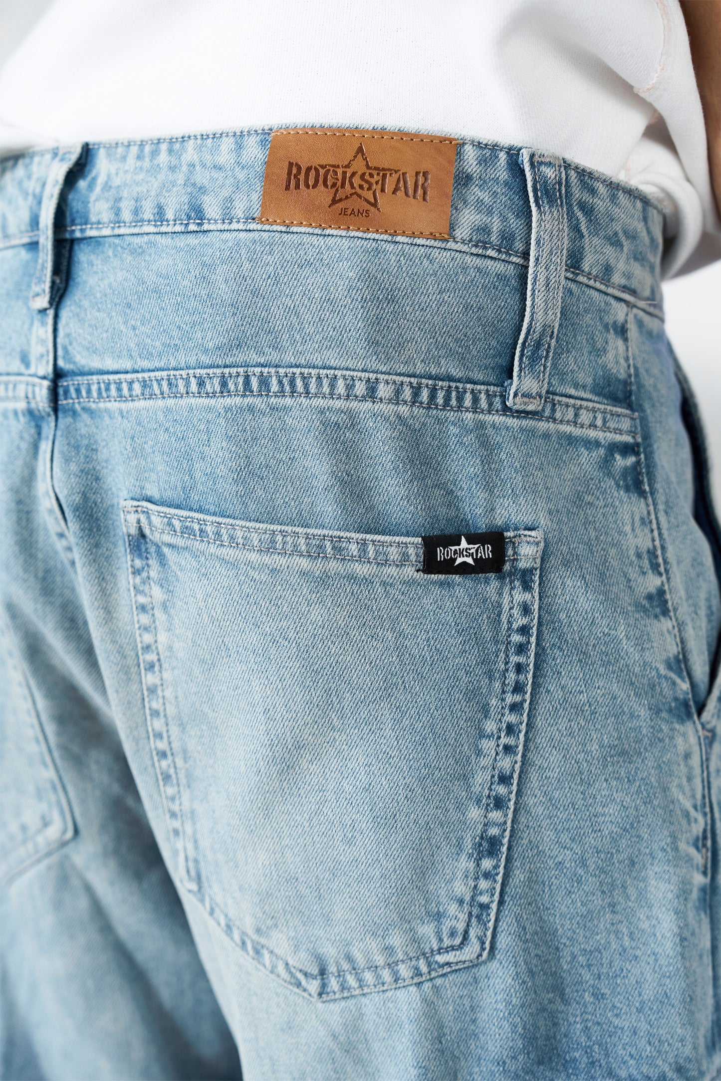 Bleach Wash Vintage Cargo shop at Rockstar Jeans