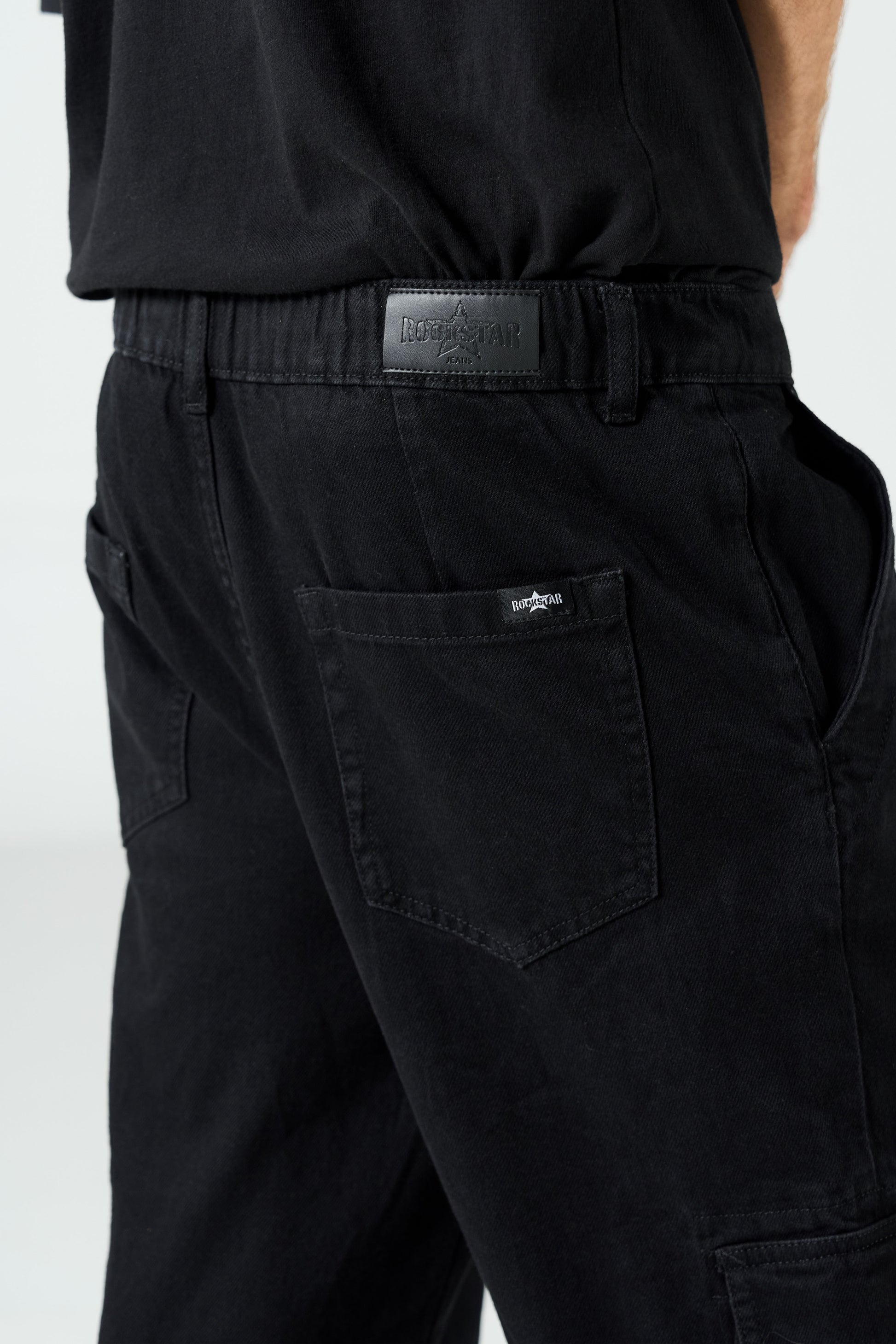 Jet Black Cargo shop at Rockstar Jeans