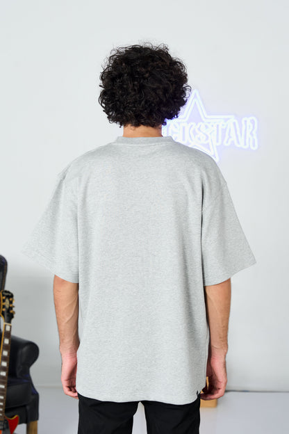 Oversized Grey T-Shirt shop at Rockstar Jeans