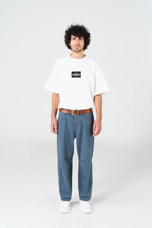 Navy Bamboo Balloon Navy Pant