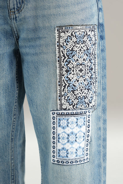 Persian Rug Loose Fit Jeans