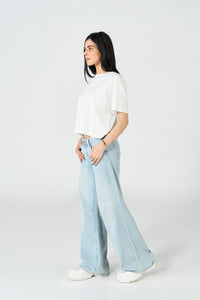 Low Rise Ultra Wide Leg