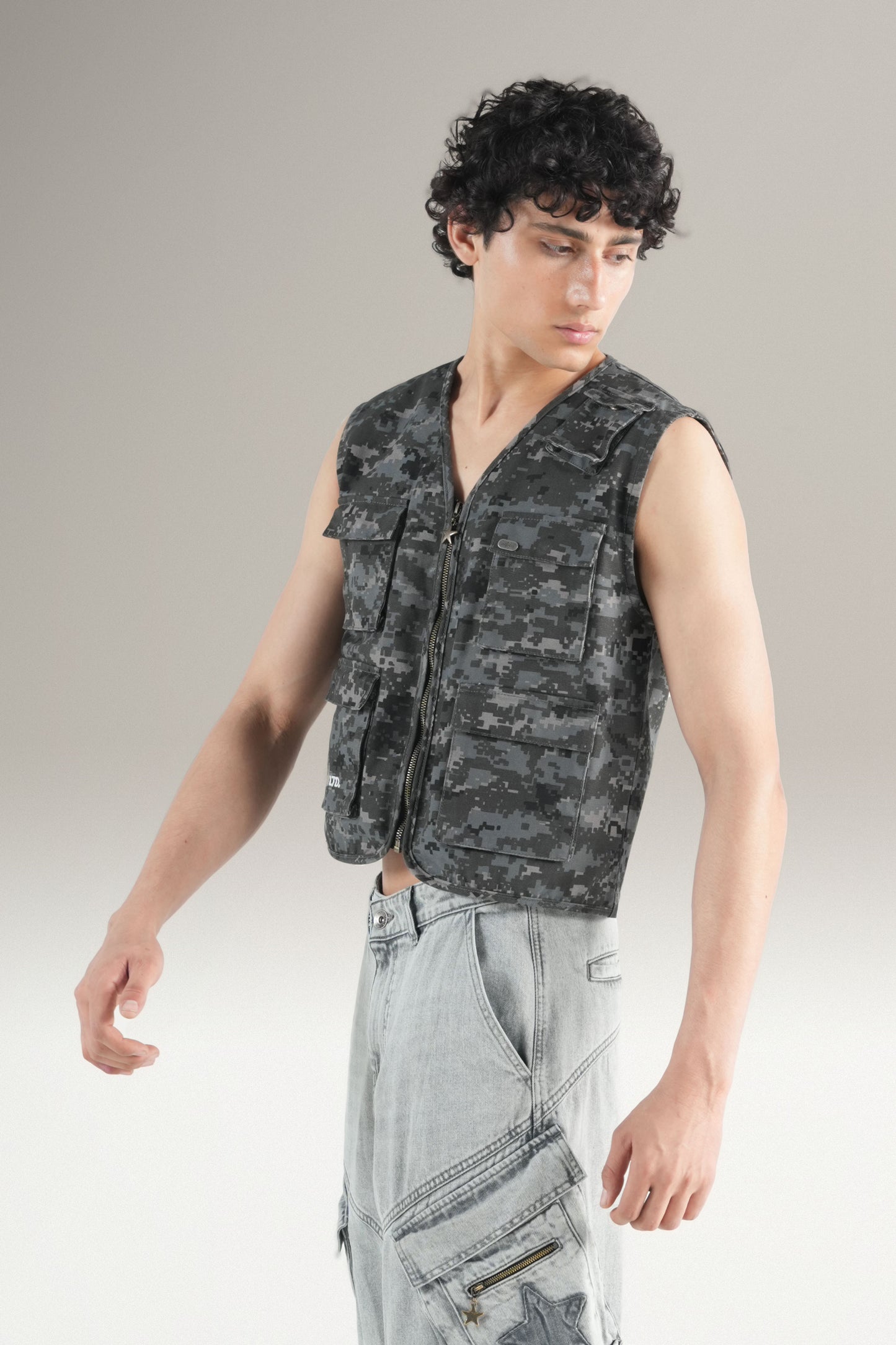 Military Grey Vest