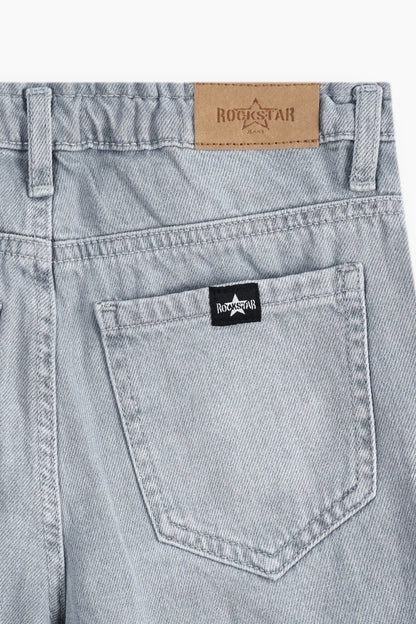 Wide Leg Studded Shorts