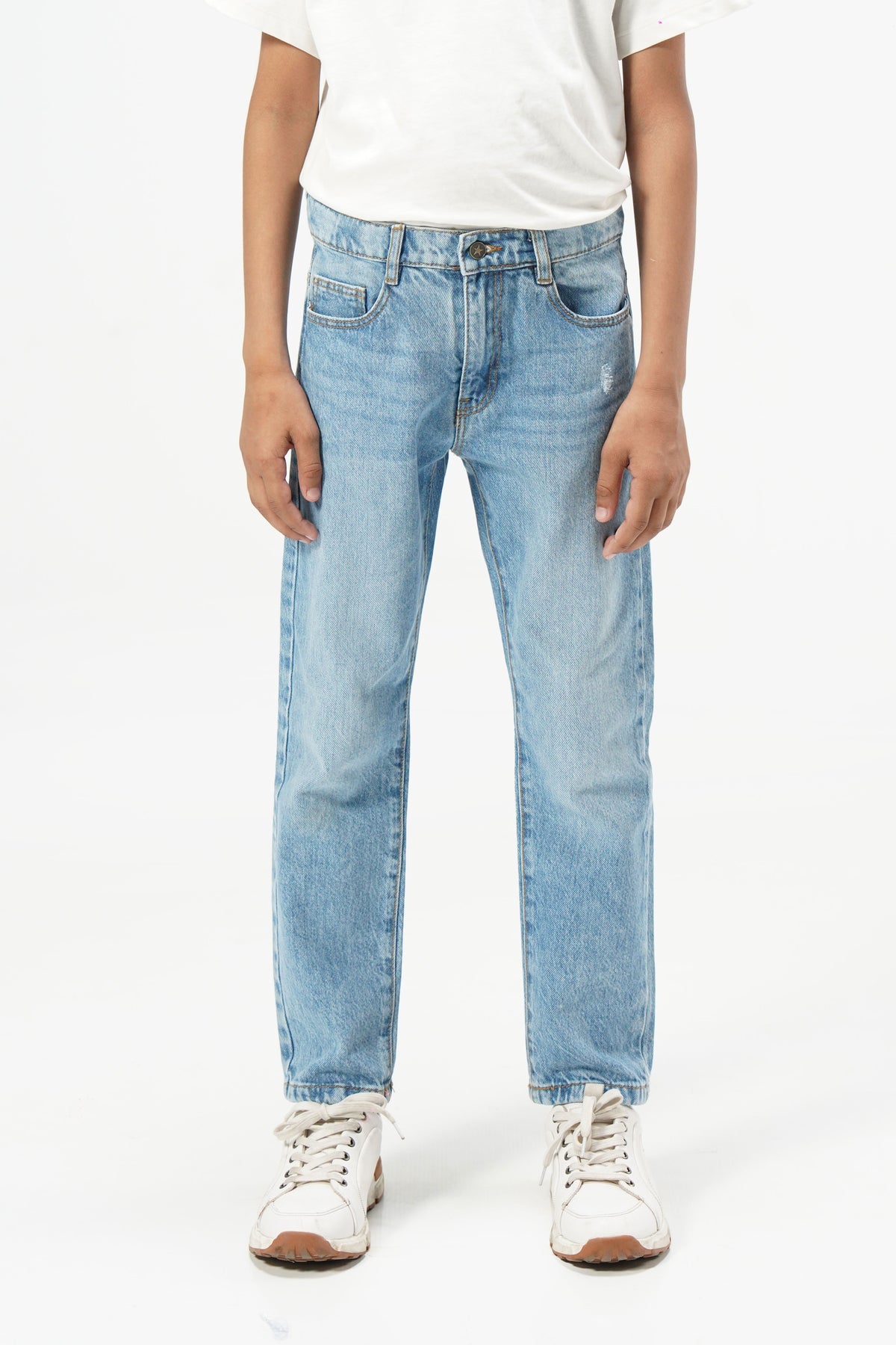 Light Blue Ripped Jeans