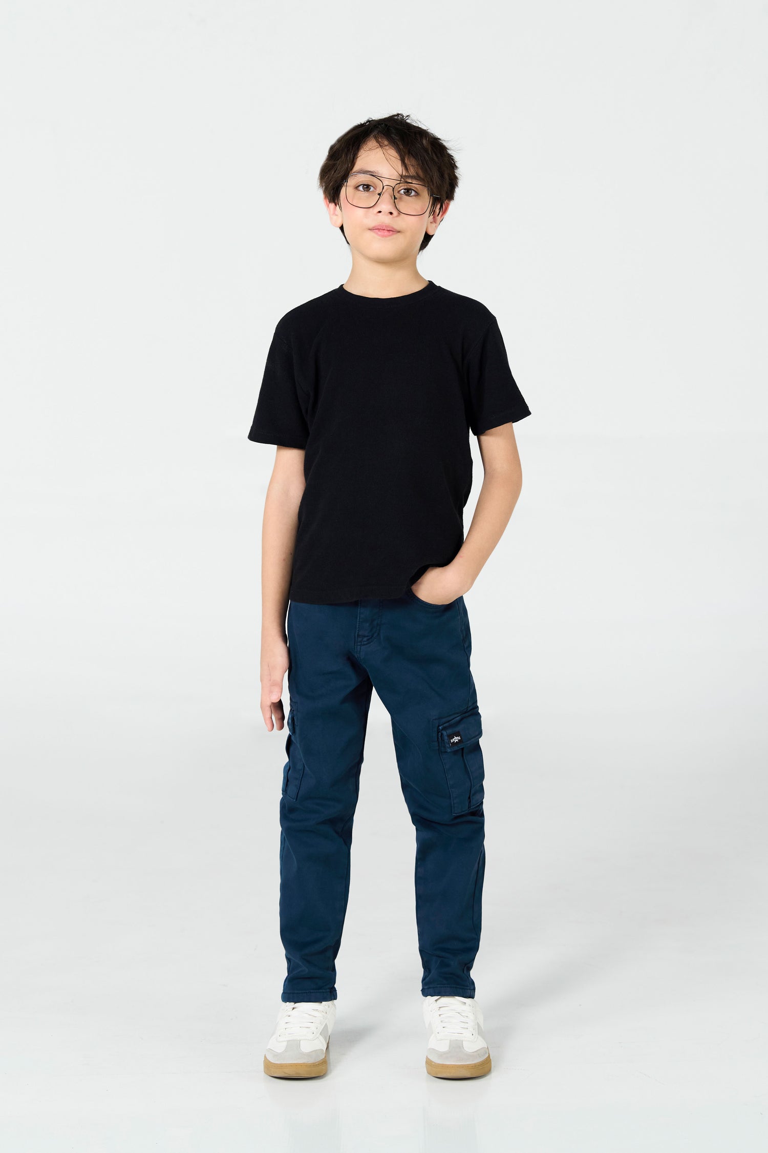 Navy Cargos shop at Rockstar Jeans