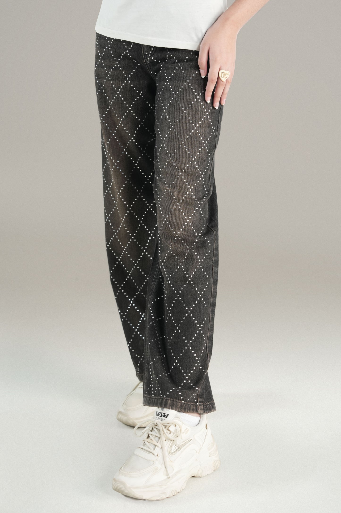 Dimonel Tinted Baggy Jeans