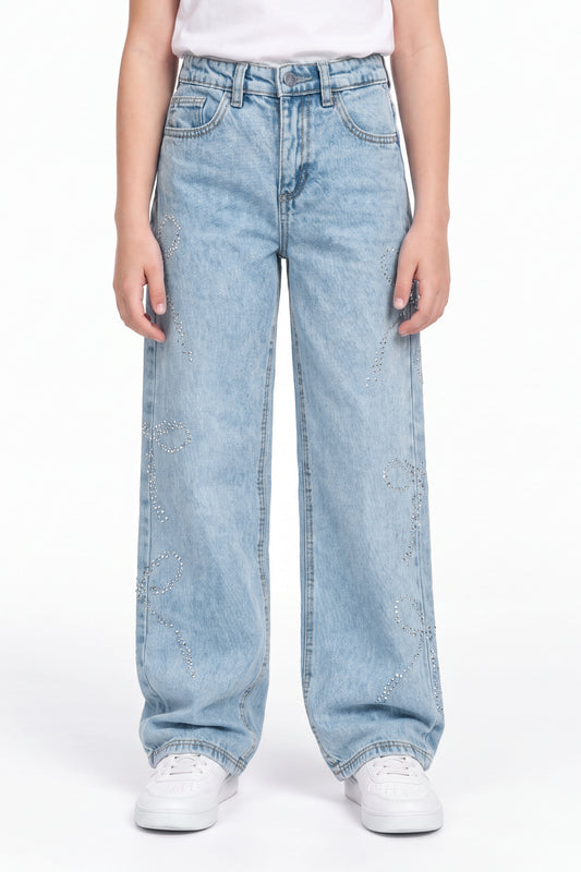 Twinkle Bow Jeans