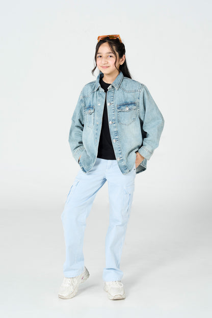 Cool Classic Denim Shirt shop at Rockstar Jeans